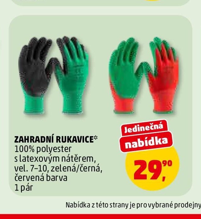 ZAHRADNÍ RUKAVICE