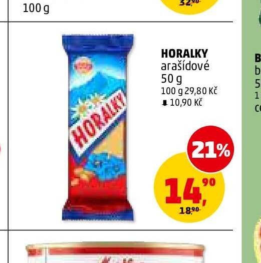 Horalky arašídové