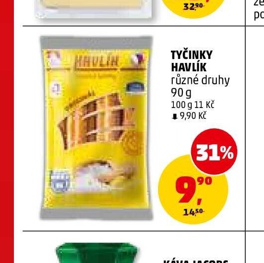 Tyčinky Havlík