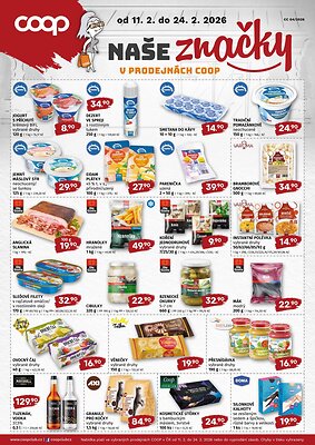 aktuální leták COOP 11.2.2026-24.2.2026