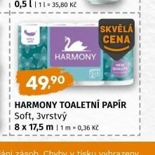 HARMONY TOALETNÍ PAPÍR
