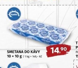SMETANA DO KÁVY 10 x 10 g