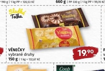 VĚNEČKY vybrané druhy 150 g