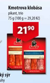Kmotrova klobása