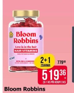 Bloom Robbins vitamíny na vlasy - gumídci 60 ks