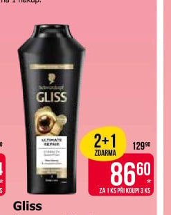 Gliss šampon 400 ml, různé druhy