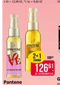 Pantene sérum 100 ml, různé druhy
