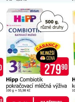 Hipp Combiotik pokračovací mléčná výživa