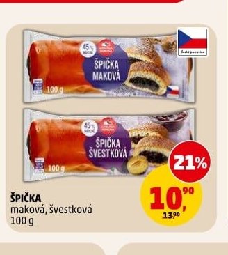 ŠPIČKA maková, švestková