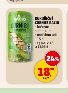 KUKUŘIČNÉ CORNIES RACIO