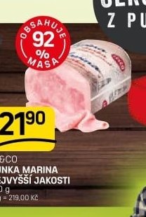 LE&CO ŠUNKA MARINA NEJVYŠŠÍ JAKOSTI