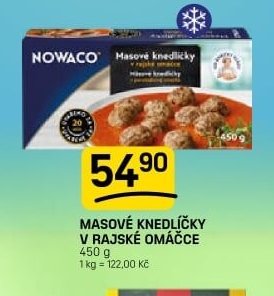 Masové knedlíčky v rajské omáčce
