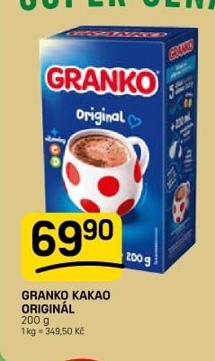Granko kakao Original