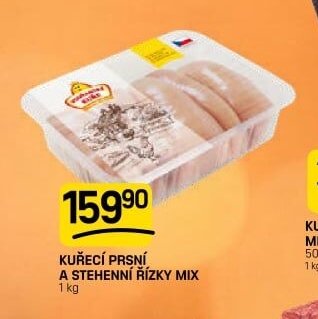 KUŘECÍ PRSNÍ A STEHENNÍ ŘÍZKY MIX