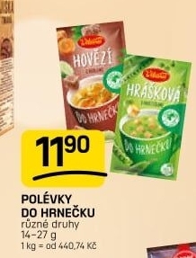 Instantní polévka do hrnečku Vitana