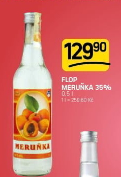 Pálenka Meruňka Flop