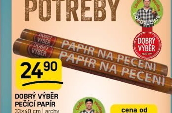 Papír na pečení Dobrý Výběr