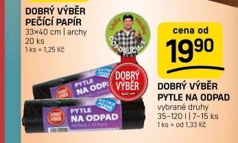 Pytle na odpadky Dobrý Výběr