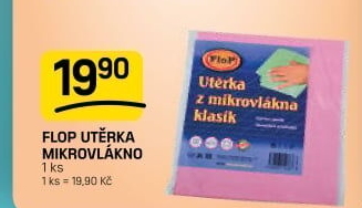 Utěrka z mikrovlákna Flop