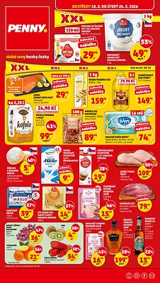 aktuální leták Penny Market 18.2.2026-24.2.2026