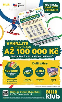 aktuální leták BILLA 18.2.2026-24.2.2026