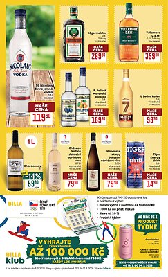 aktuální leták BILLA 18.2.2026-24.2.2026