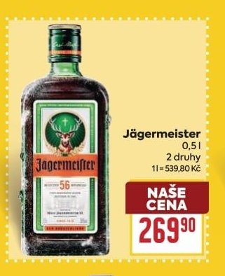 Jägermeister 0,5 l