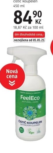 FeelEco čistič koupelen 450 ml