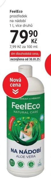 FeelEco prostředek na nádobí 1 l