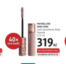 MAYBELLINE NEW YORK Lash Sensational Body řasenka