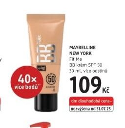 MAYBELLINE NEW YORK Fit Me BB krém SPF 50