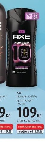 Axe Number 10 FIFA sprchový gel
