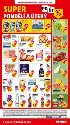 aktuální leták Penny Market 25.2.2026-3.3.2026