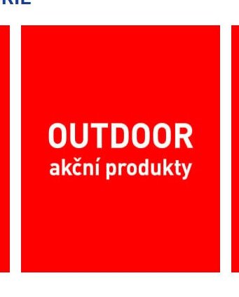 OUTDOOR aktuální produkty