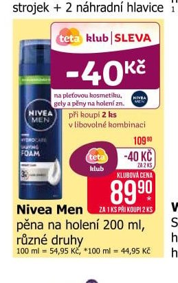 Nivea Men pěna na holení