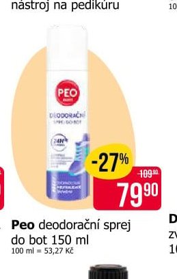Peo deodorační sprej do bot