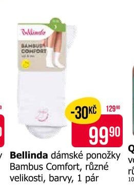 Bellinda dámské ponožky Bambus Comfort