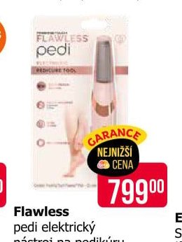 Flawless pedi elektrický nástroj na pedikúru