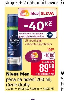 Nivea Men pěna na holení