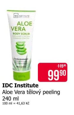 IDC Institute Aloe Vera tělový peeling