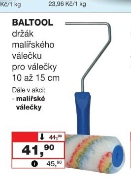 BALTOOL držák malířského válečku pro válečky 10 až 15 cm