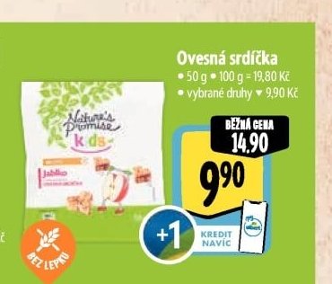 Ovesná srdíčka