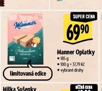 Manner Oplatky