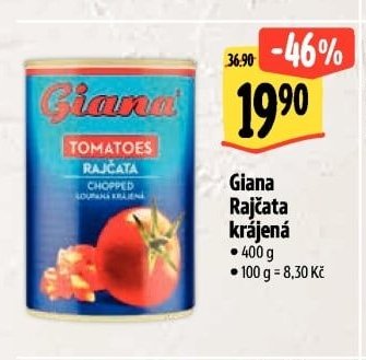 Giana Rajčata krájená