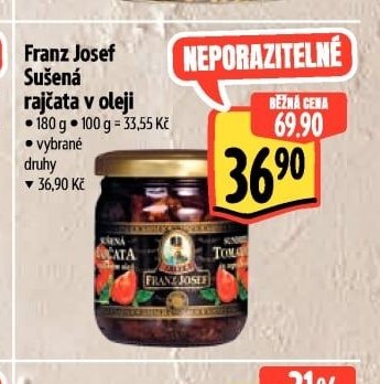 Franz Josef Sušená rajčata v oleji