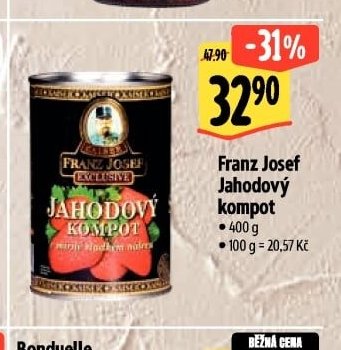 Franz Josef Jahodový kompot