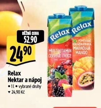 Relax Nektar a nápoj