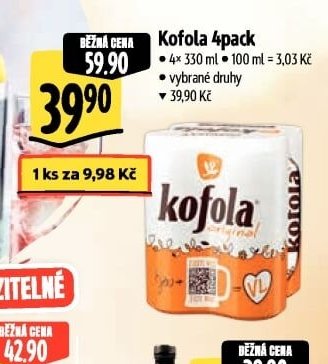 Kofola 4pack