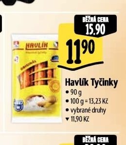 Havlík Tyčinky