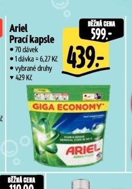 Ariel Prací kapsle